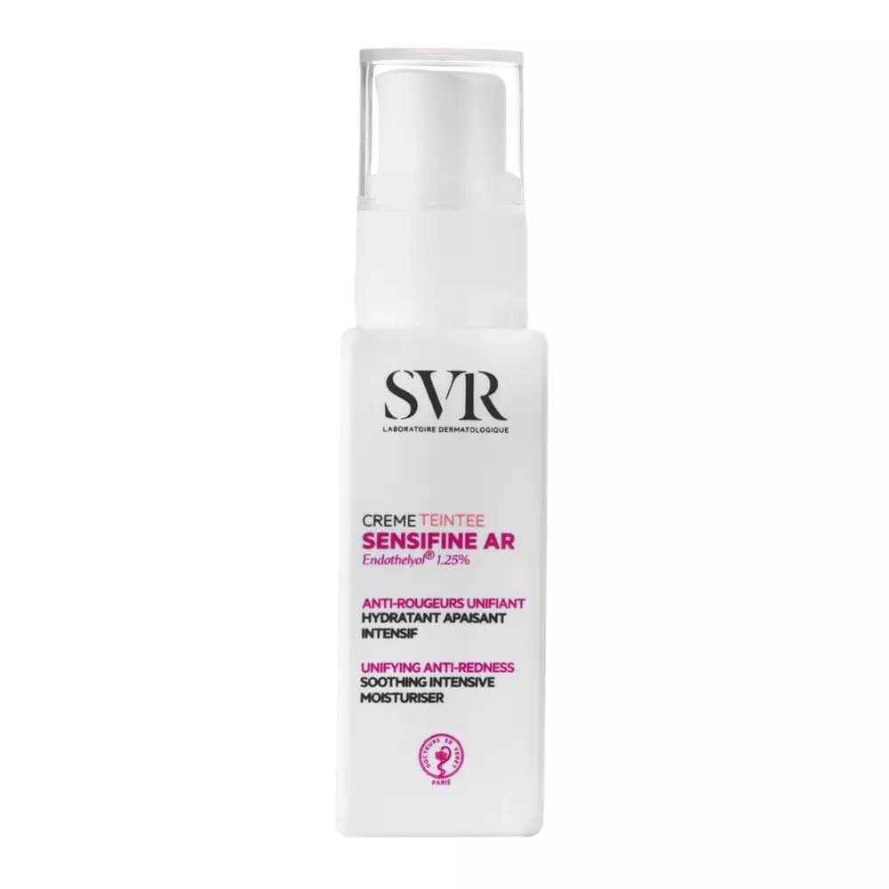SVR - Sensifine AR Creme Teintee - Ujednolicający Krem Redukujący Zaczerwienienia - 40ml