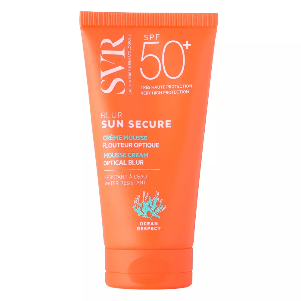 SVR - Sun Secure Blur SPF50+ - Ochronny Krem z Filtrem Ujednolicający Skórę - 50ml