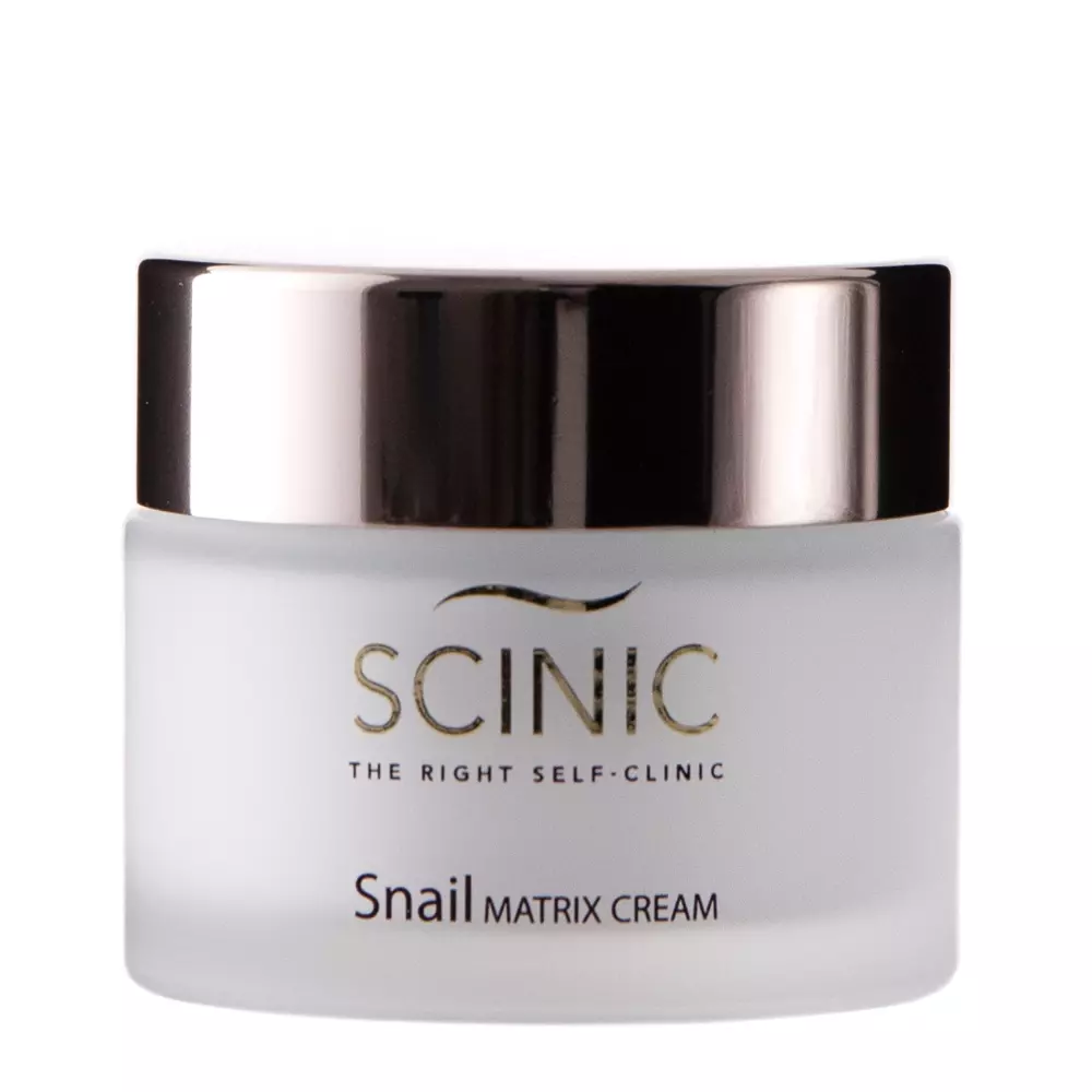 Scinic - Snail Matrix Cream - Nawilżająco-Ujędrniający Krem ze Śluzem Ślimaka - 50ml