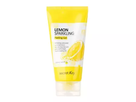 Secret Key - Lemon Sparkling Peeling Gel - Cytrynowy Peeling do Twarzy - 120ml