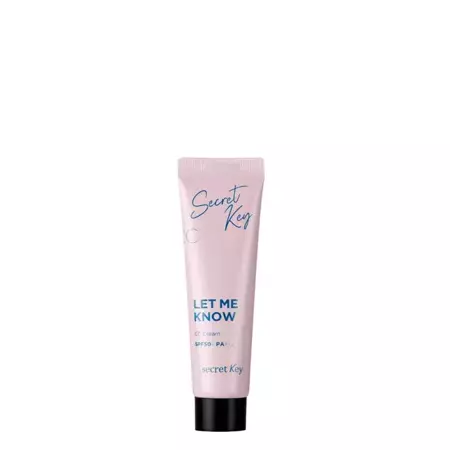 Secret Key - Let Me Know CC Cream SPF50+/PA+++ - Nawilżający Krem CC z Filtrem Przeciwsłonecznym - 30ml - OUTLET