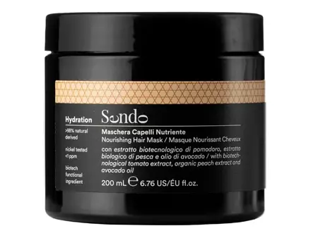Sendo - Nourishing Hair Mask - Odżywcza Maska do Włosów Suchych z Wyciągiem z Pomidorów i Olejem z Awokado - 200ml