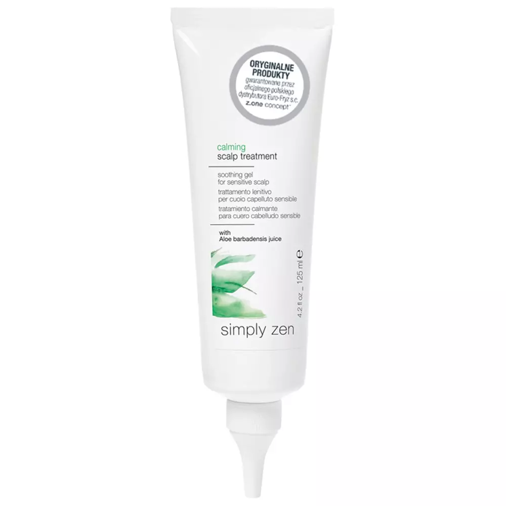 Simply Zen - Calming Scalp Treatment - Kuracja do Wrażliwej Skóry Głowy w Kojącym Żelu - 125ml