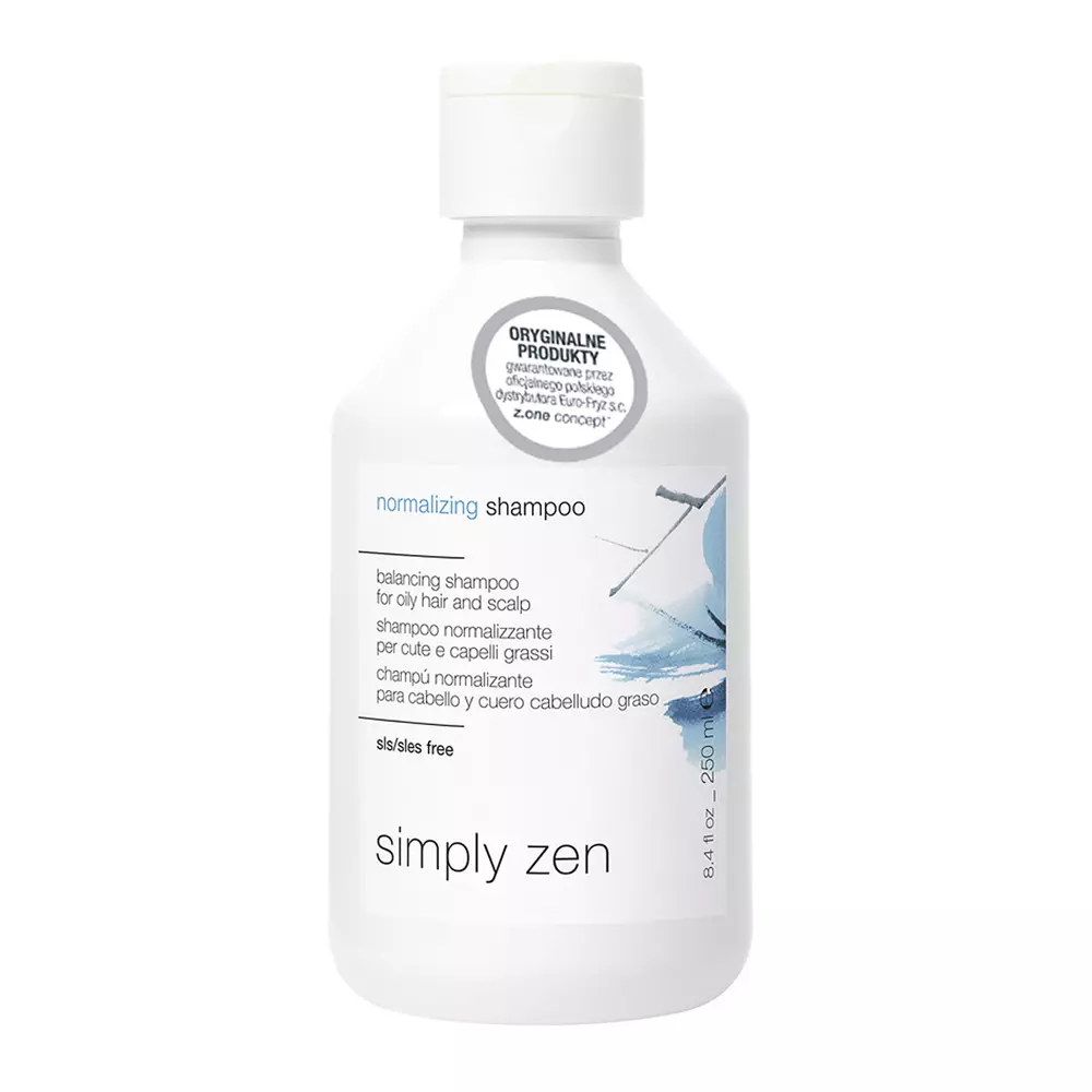 Simply Zen - Normalizing Shampoo - Normalizujący Szampon do Włosów Przetłuszczają się i Tłustej Skóry Głowy - 250ml 