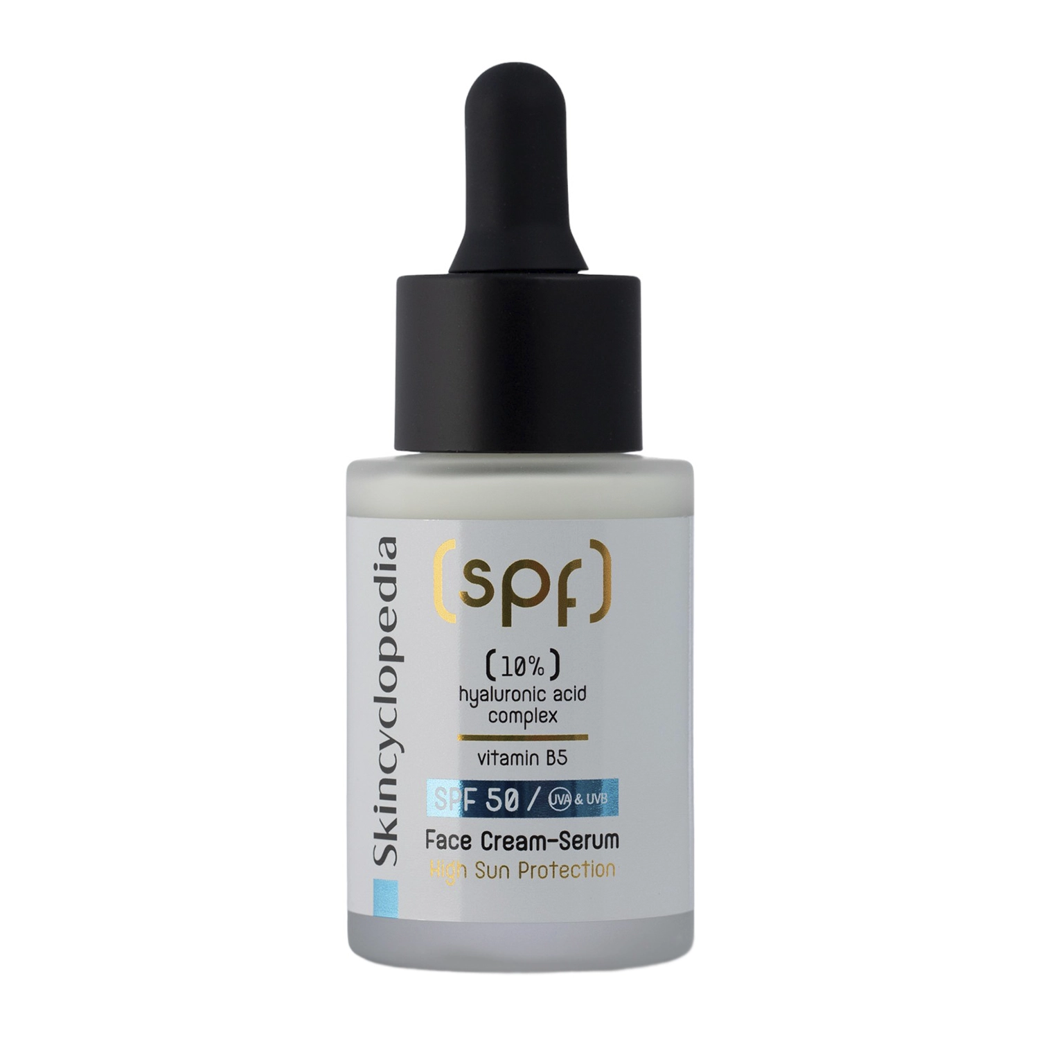 Skincyclopedia - Cream-Serum Hydrating SPF 50 - Nawilżający Krem-Serum do Twarzy z Ochroną Przeciwsłoneczną - 30ml