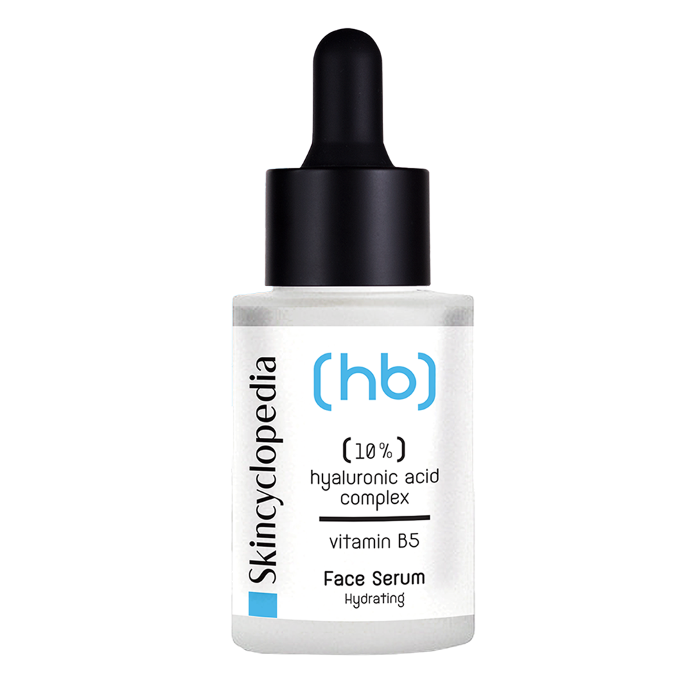 Skincyclopedia - Face Serum 10% Hyaluronic Acid Complex + B5 - Nawilżające Serum do Twarzy - 30ml