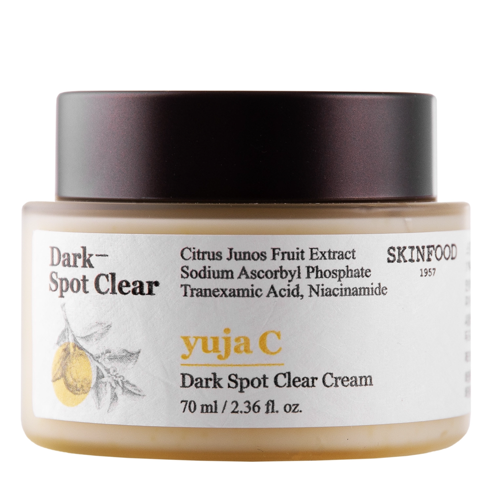 Skinfood - Yuja C Dark Spot Clear Cream - Rozjaśniający Krem do Twarzy - 70 ml