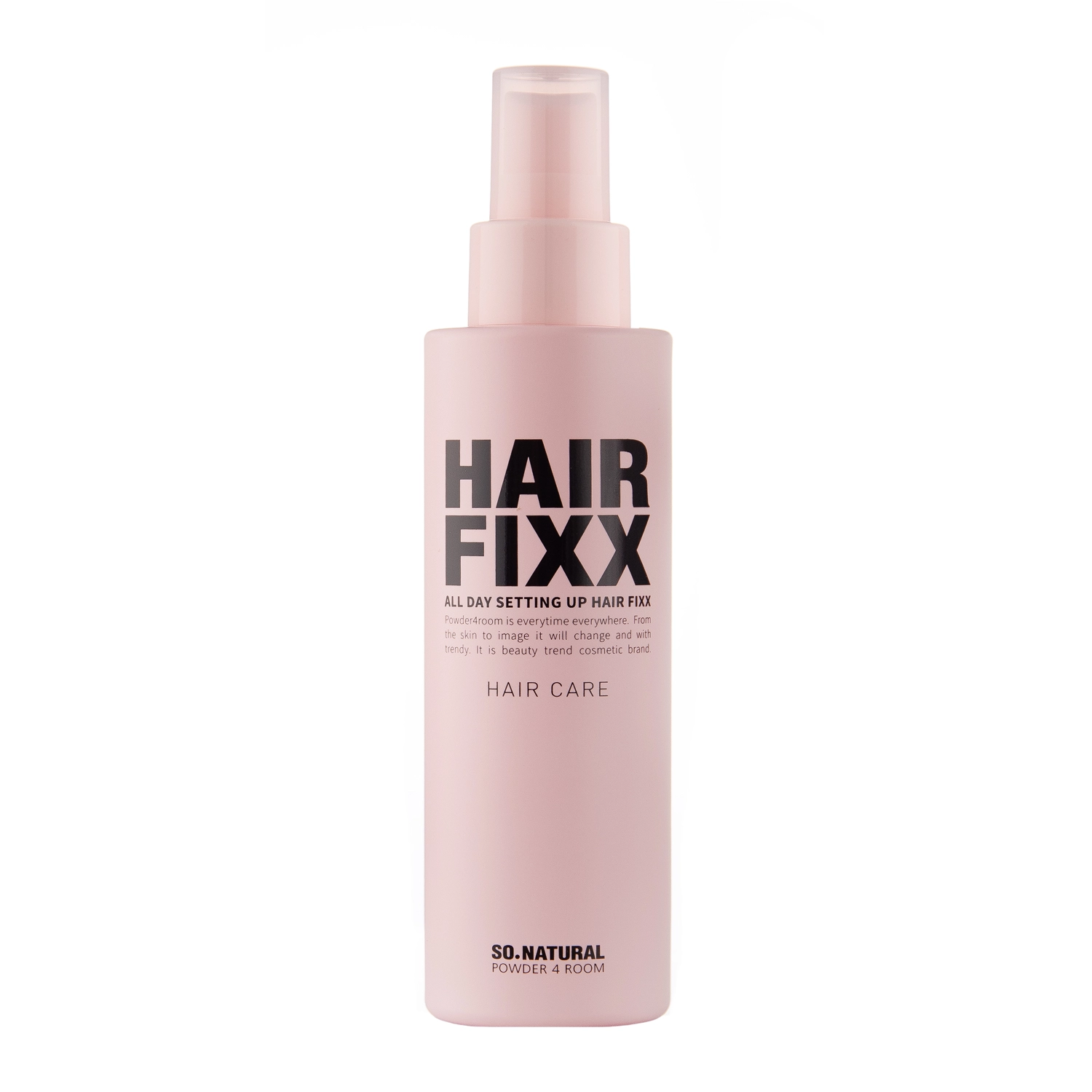 So Natural - All Day Setting Up Hair Fixer - Stylizujący Spray do Włosów - 155ml 