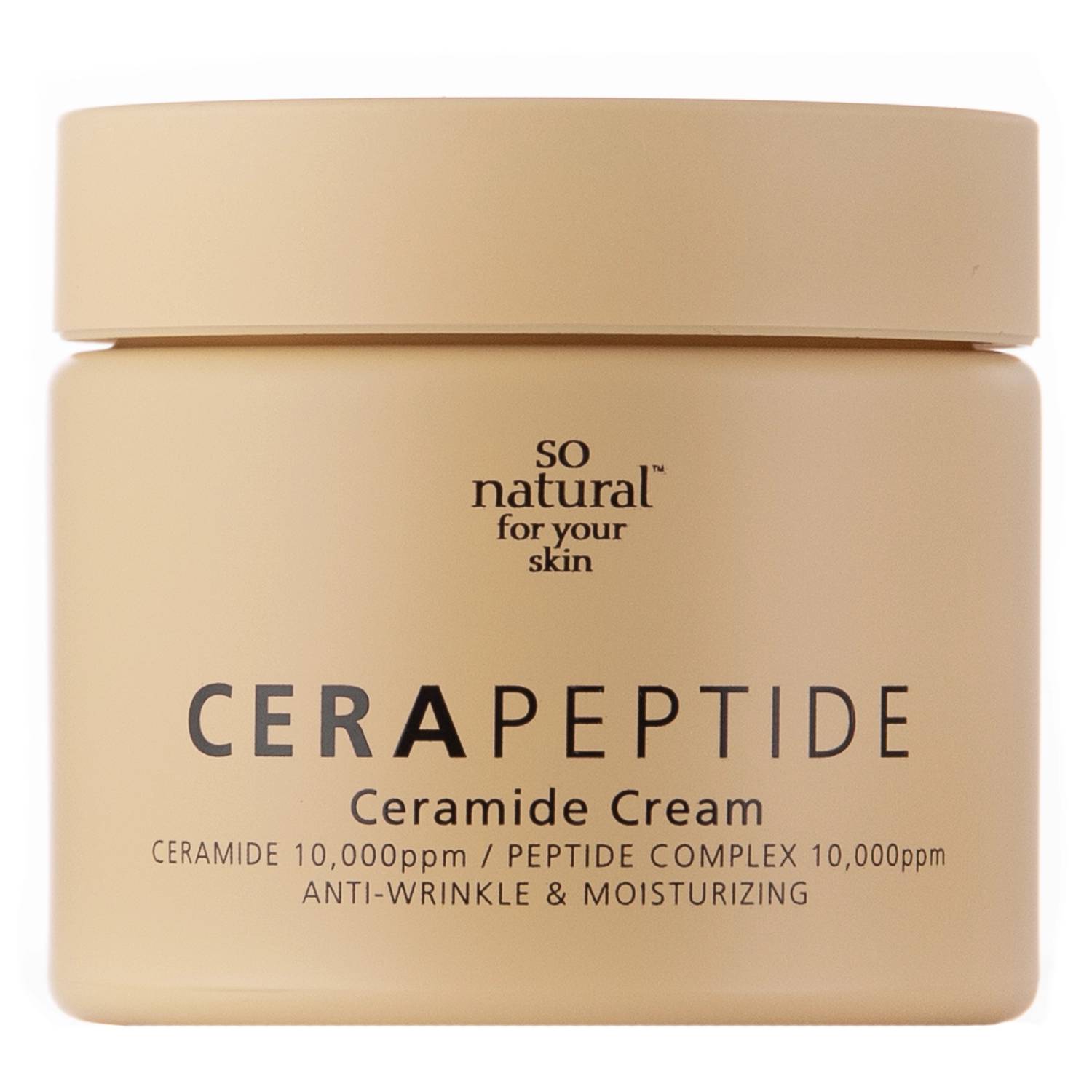 So Natural - Cera Peptide Cream - Krem do Twarzy z Peptydami i Ceramidem - 70ml