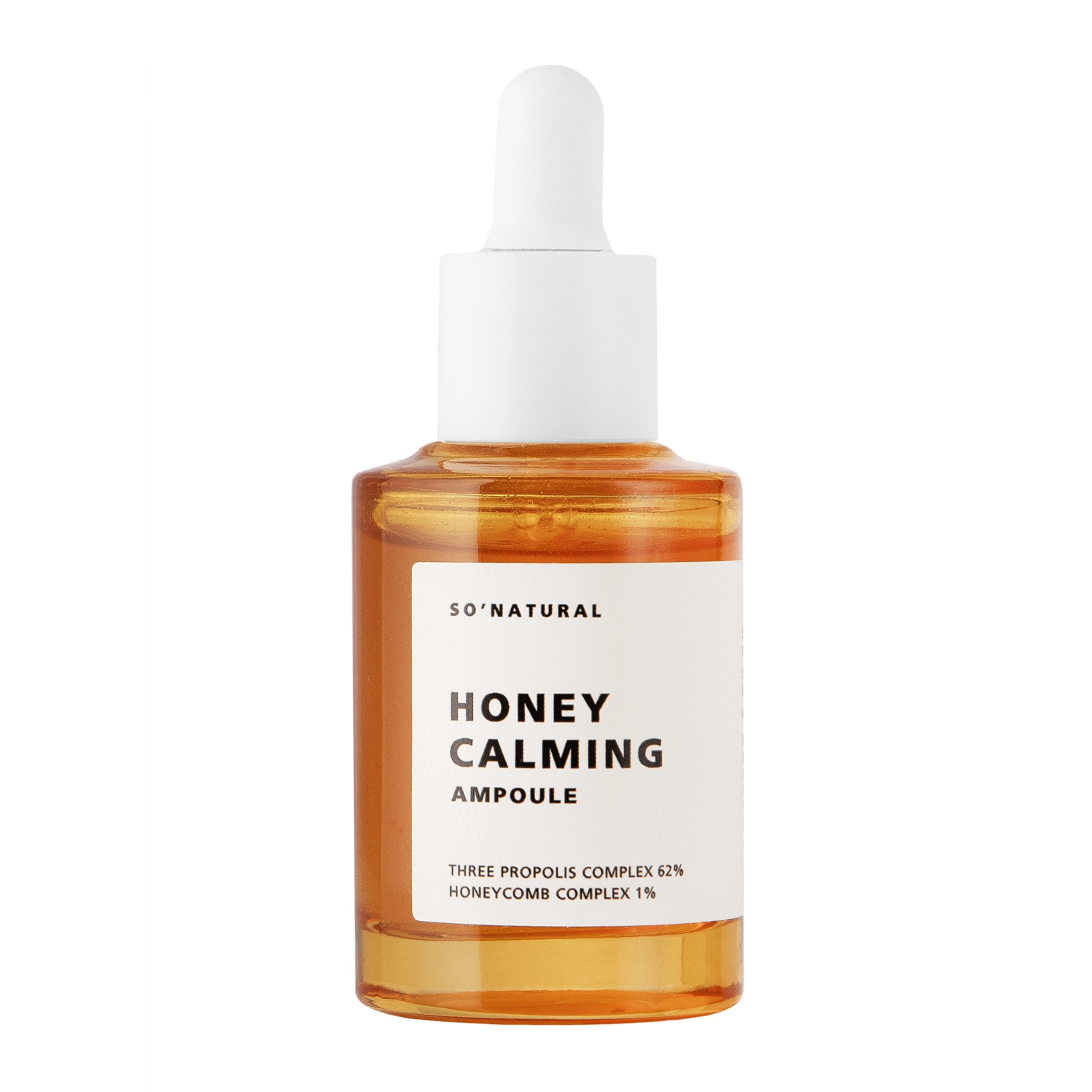 So Natural - Honey Calming Ampoule - Rewitalizujące Serum do Twarzy - 30ml