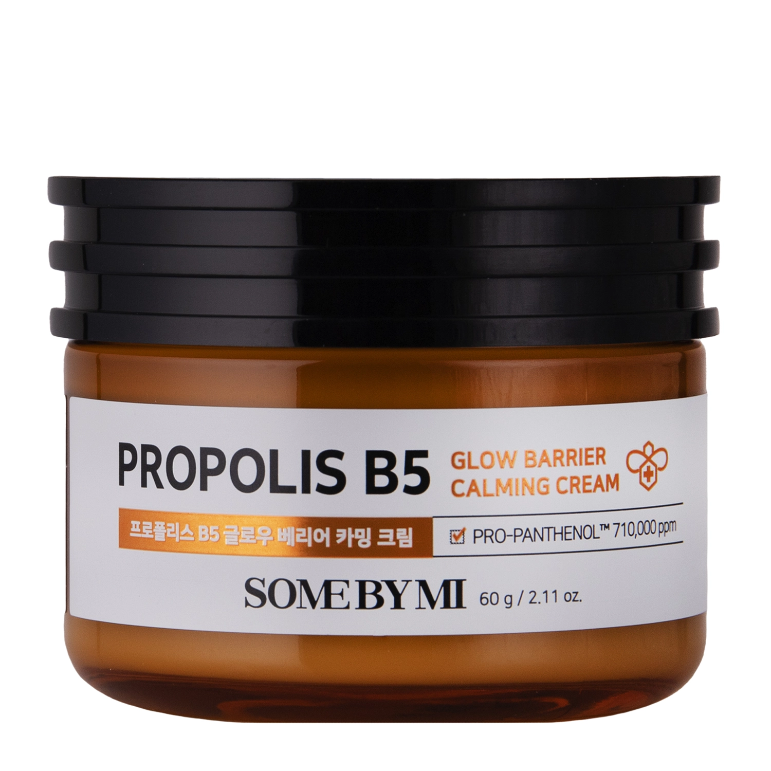 Some By Mi - Propolis B5 Glow Barrier Calming Cream - Regenerujący Krem do Twarzy z Propolisem - 60g