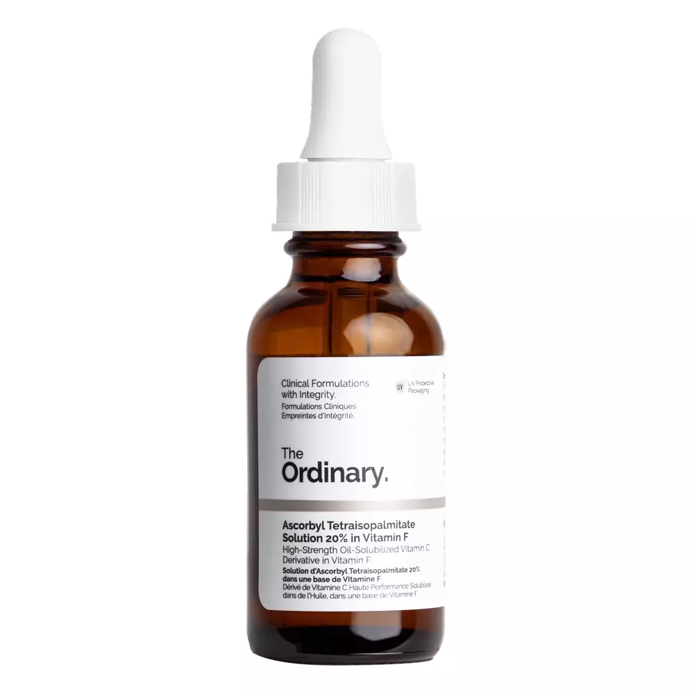 The Ordinary - Ascorbyl Tetraisopalmitate Solution 20% in Vitamin F - Serum Olejowe z Witaminą C i F - 30ml
