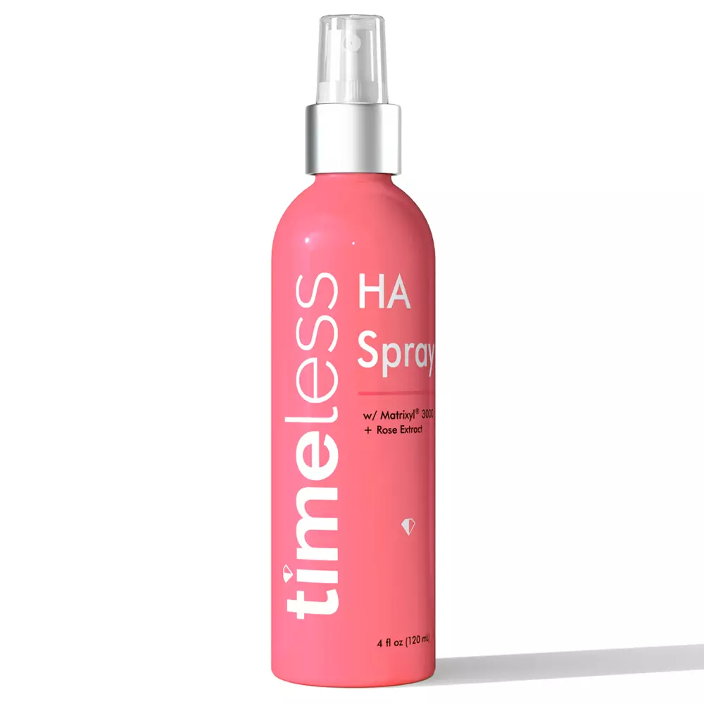 Timeless - Skin Care - HA Matrixyl 3000® Rose Spray - Różany Spray do Twarzy i Ciała z Kwasem Hialuronowym - 120ml