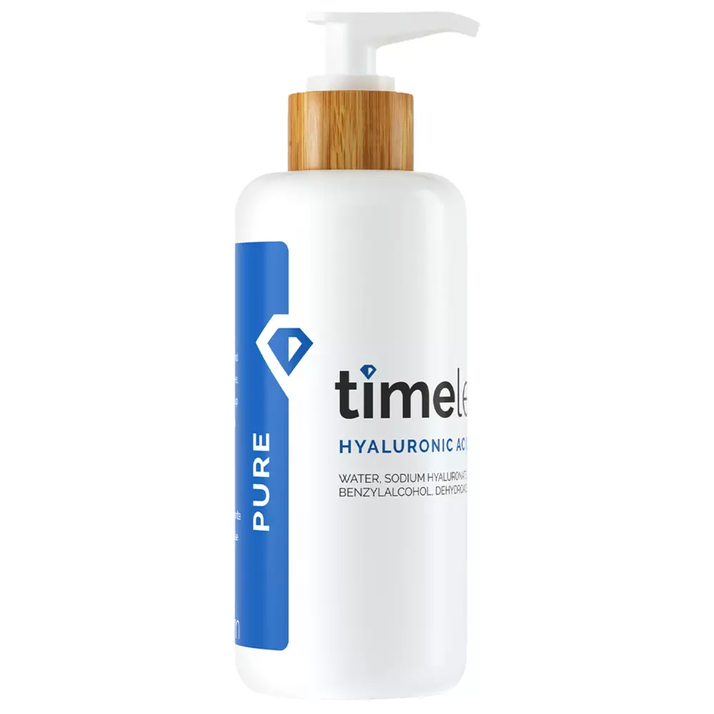 Timeless - Skin Care - Hyaluronic Acid 100% Pure Serum - Serum z kwasem hialuronowym -240 ml - OUTLET