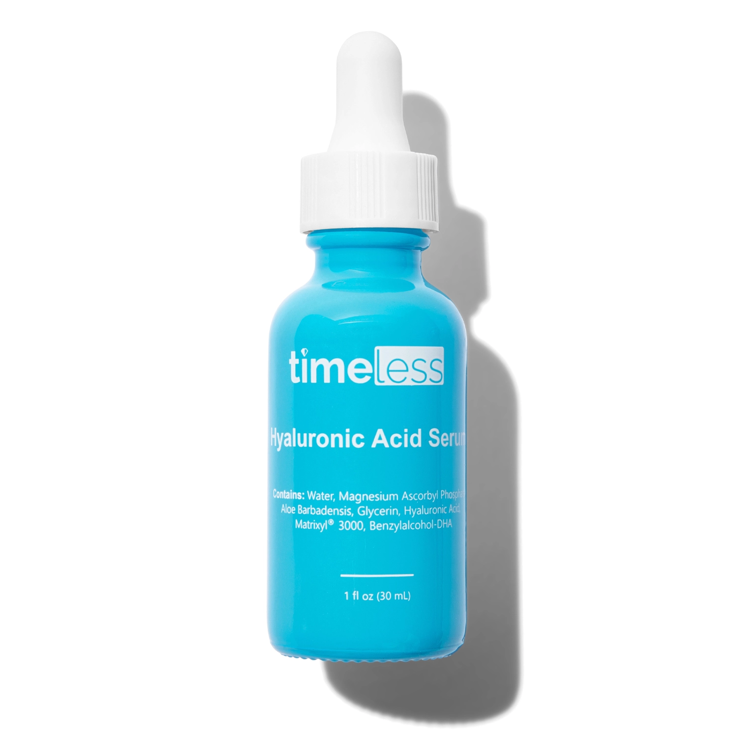 Timeless - Skin Care - Hyaluronic Acid + Vitamin C Serum - Serum z Kwasem Hialuronowym i Witaminą C - 30ml 