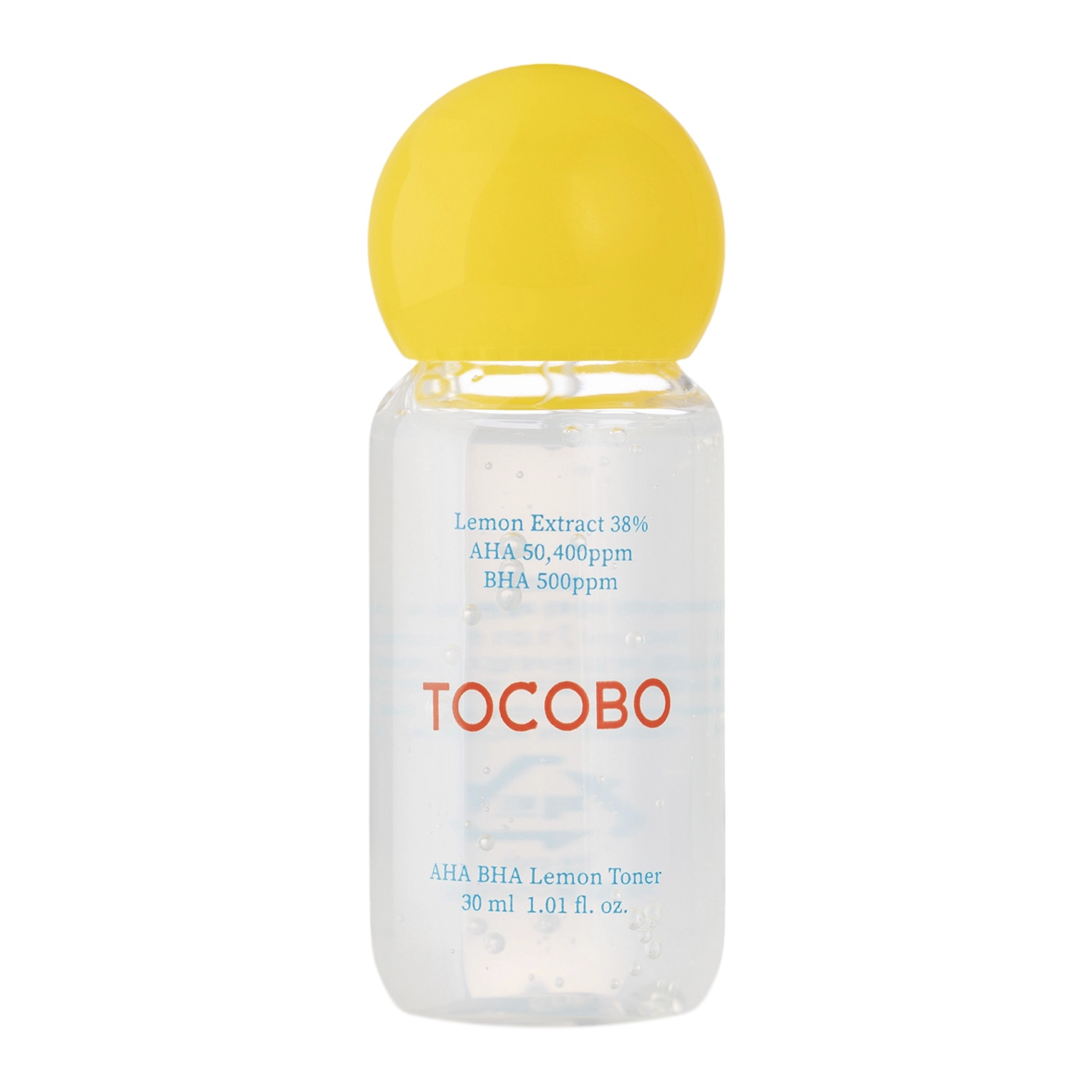 Tocobo - AHA BHA Lemon Toner - Tonik Cytrynowy z Kwasami AHA i BHA - 30ml