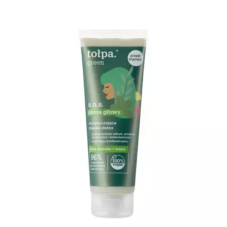 Tołpa - Green S.O.S. Skóra Głowy - Oczyszczająca Maska-Detox - 100ml