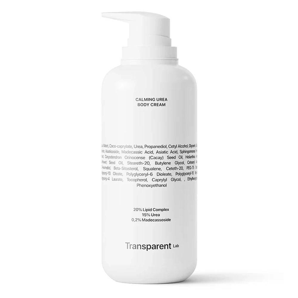 Transparent Lab - Calming Urea Body Lotion - Łagodząca Kuracja do Ciała - 400ml