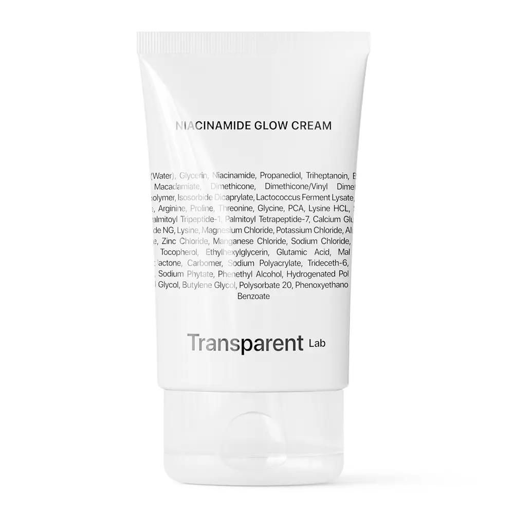 Transparent Lab - Niacinamide Glow Cream - Rozświetlający Krem z Niacynamidem - 50ml