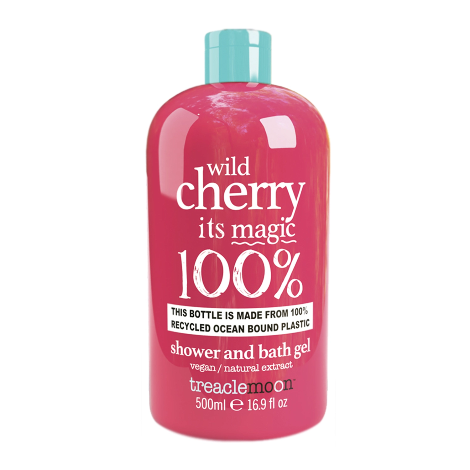 TreacleMoon - Bath Gel Wild Cherry Magic - Żel pod Prysznic i do Kąpieli - 500ml