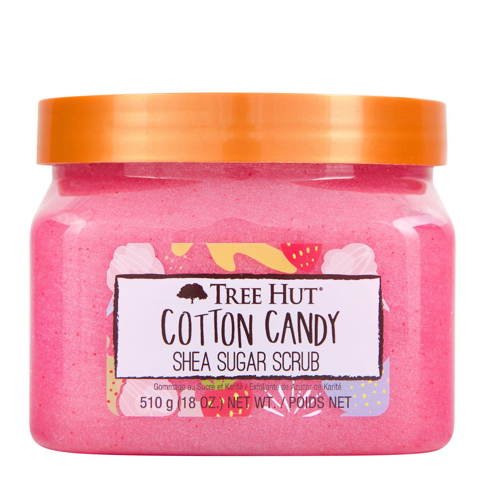 Tree Hut - Shea Sugar Scrub Cotton Candy - Cukrowy Peeling do Ciała - Wata Cukrowa - 510g