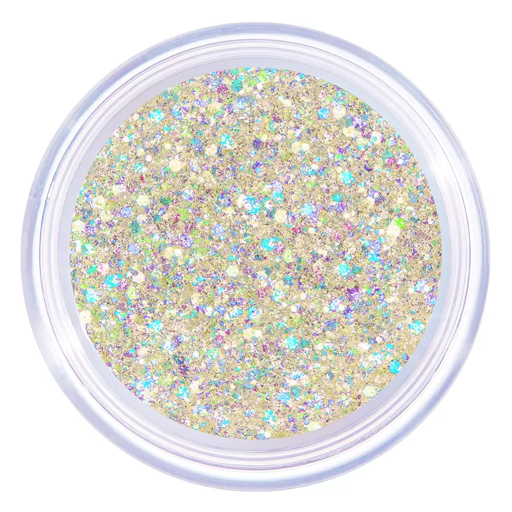 Unleashia - Get Loose Glitter Gel - Brokat w Żelu do Twarzy i Ciała - 5 Diamond Stealer - 4g