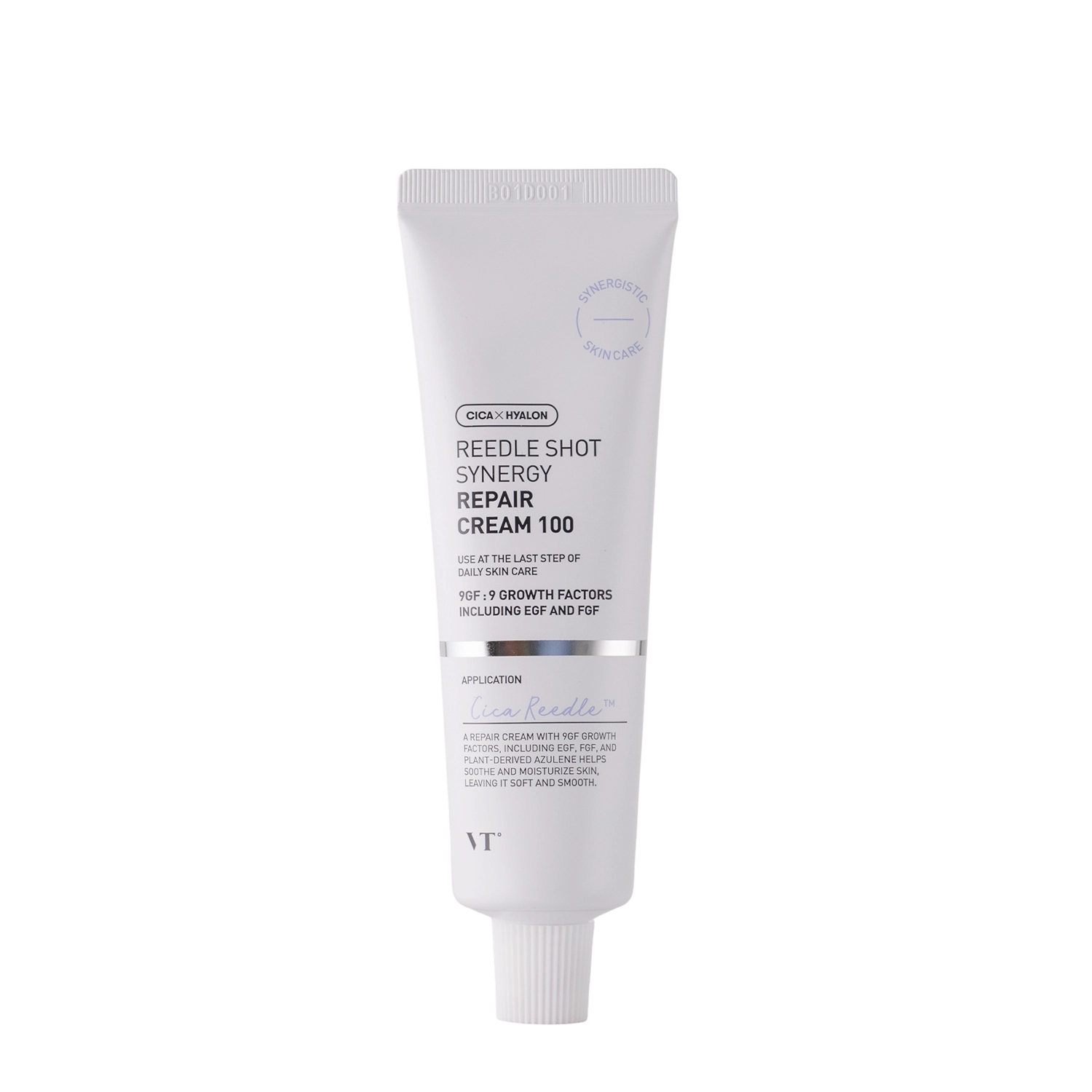 VT Cosmetics - Reedle Shot Synergy Repair Cream 100 - Regenerujący Krem do Twarzy z Azulenem - 50ml