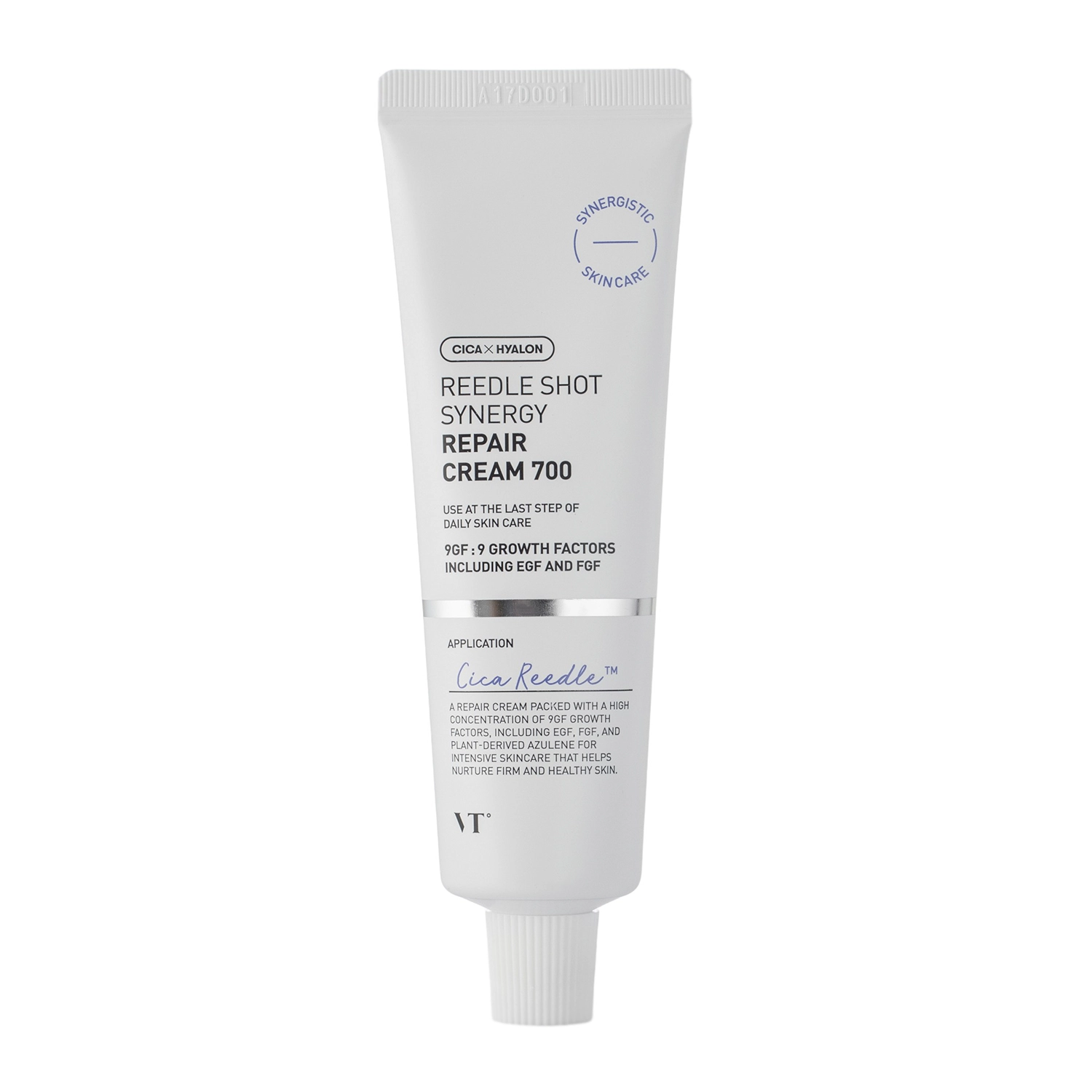 VT Cosmetics - Reedle Shot Synergy Repair Cream 700 - Regenerujący Krem do Twarzy z Azulenem - 50ml