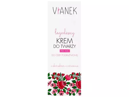 Vianek - Łagodzący Krem do Twarzy na Noc - 50ml