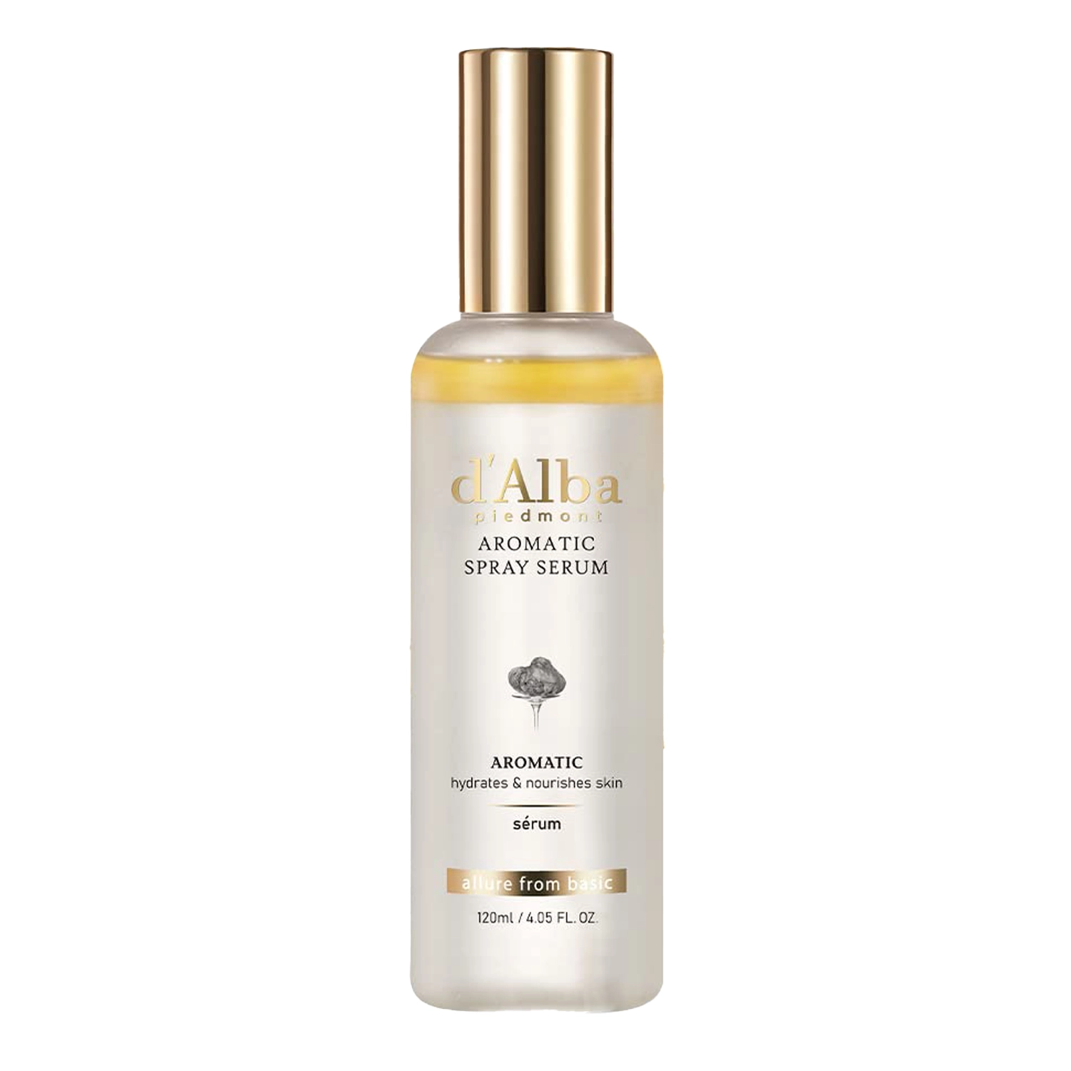 d'Alba - White Truffle First Aromatic Spray Serum - Nawilżające Serum do Twarzy w Mgiełce - 120ml