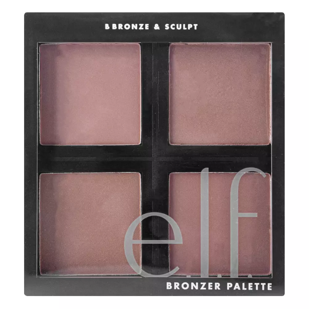 e.l.f. -  Studio Bronzer Palette - Paleta Bronzerów - 4 Gorgeous Shades - 16g