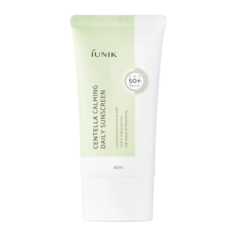 iUNIK - Centella Calming Daily Sunscreen SPF 50+ PA++++ - Krem z Filtrem Przeciwsłonecznym - 60ml 