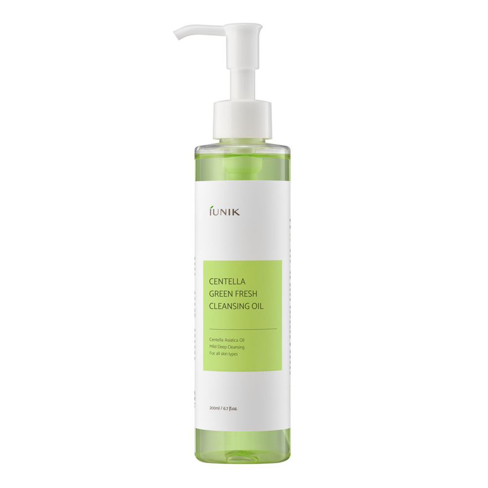 iUNIK - Centella Green Fresh Cleansing Oil - Olejek do Demakijażu - 200ml