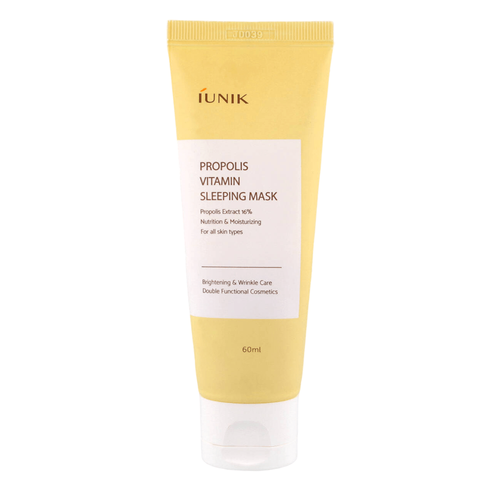 iUNIK - Propolis Vitamin Sleeping Mask - Nocna Maska Nawilżająca z Propolisem - 60ml